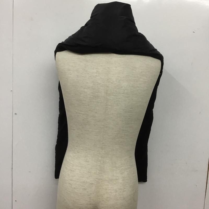ジーユー GU マフラー マフラー 361-338412 中綿マフラー UNDERCOVER ポケット付き ロゴ、文字 紺 / ネイビー /  メンズ USED 古着 中古 10143935