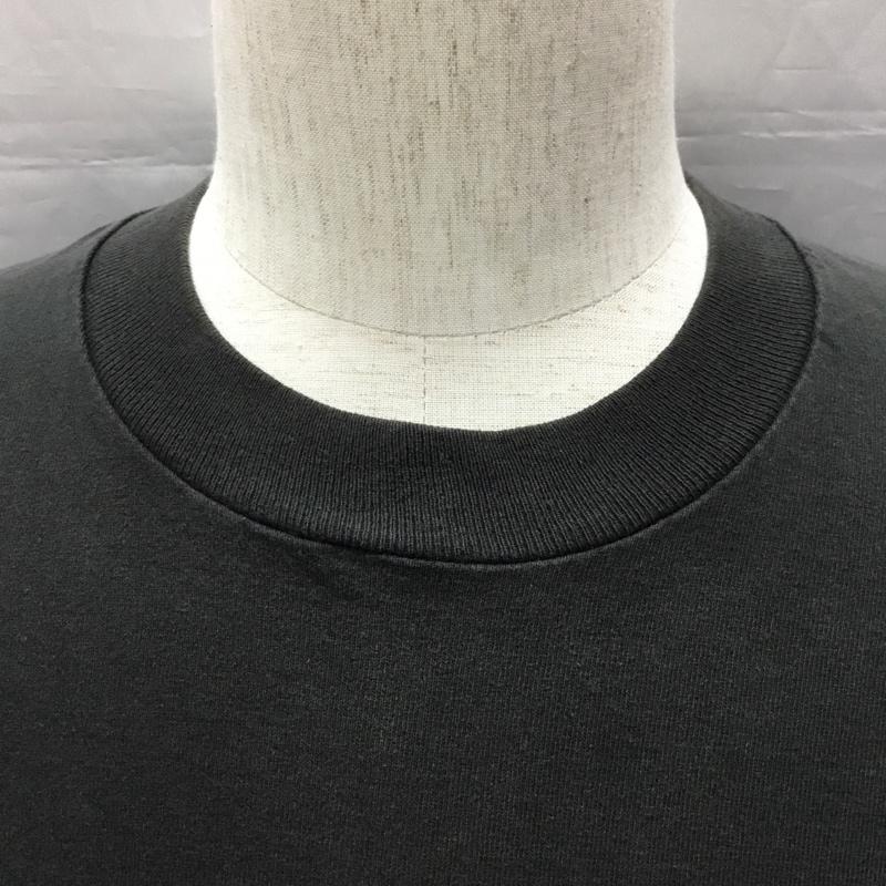 フルーツオブザルーム FRUIT OF THE LOOM Tシャツ 半袖 半袖カットソー プリントTシャツ クルーネックカットソー 古着 90s L プリント 黒 / ブラック /  メンズ USED 古着 中古 10114832