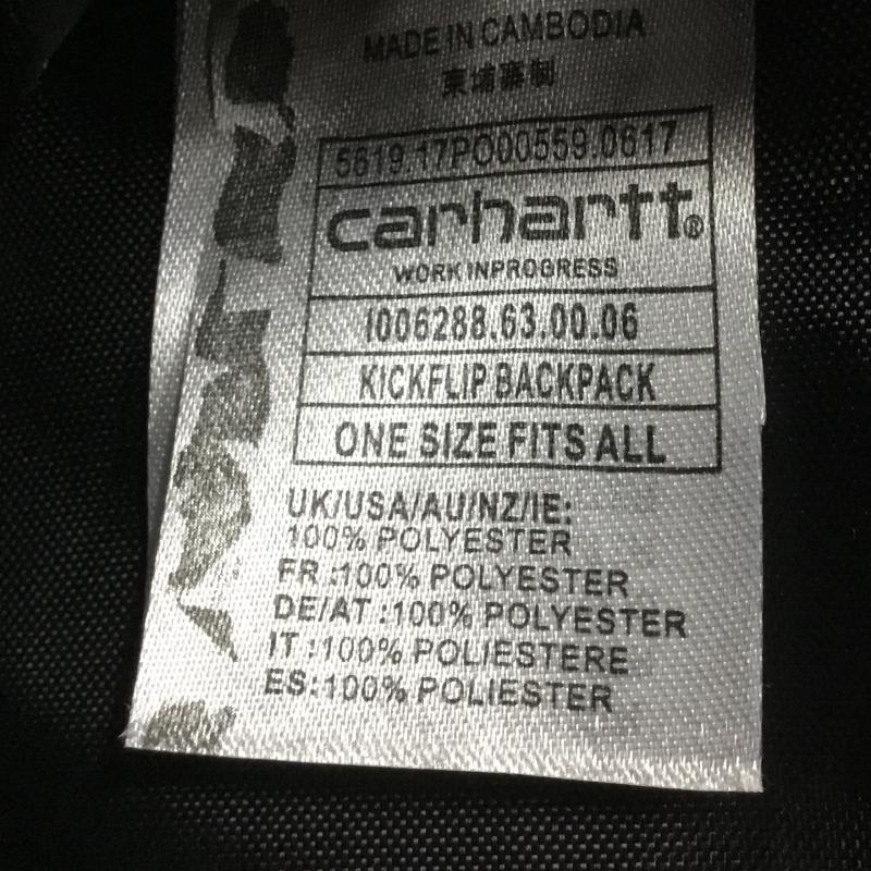 カーハート Carhartt ショルダーバッグ ショルダーバッグ I006288.63.00.06 ESSENTIALS BAG ロゴ、文字 黒 / ブラック / X 茶 / ブラウン /  メンズ USED 古着 中古 10130257