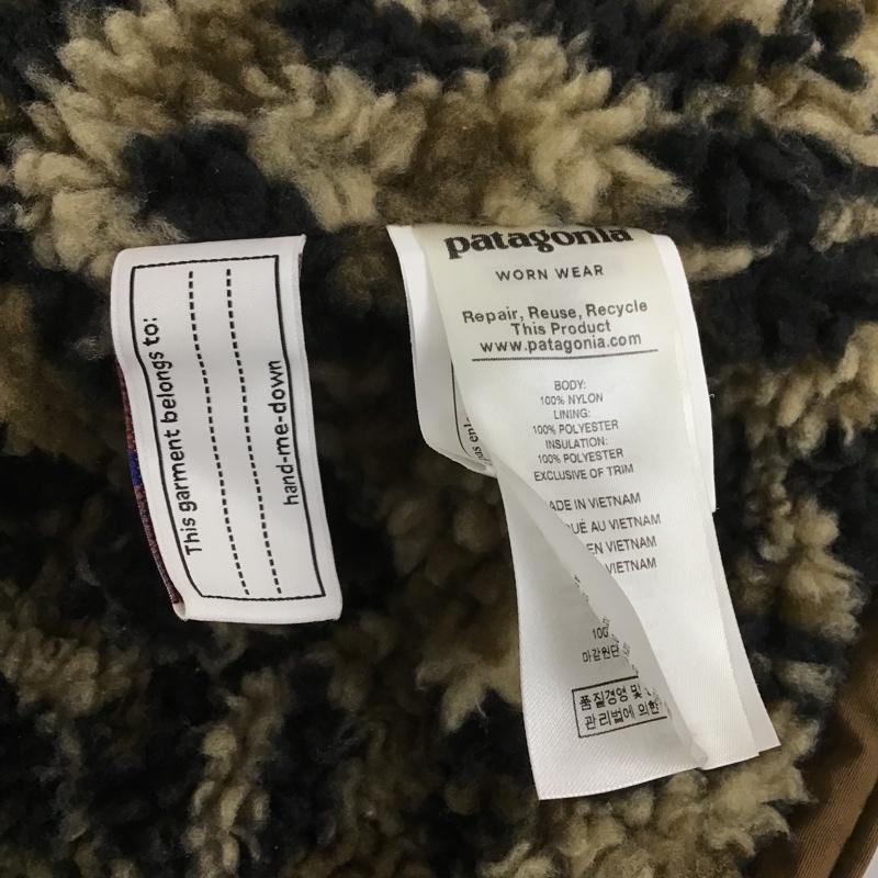 パタゴニア patagonia ジャケット、上着 ジャンパー、ブルゾン XL 無地 茶 / ブラウン /  ボーイズ USED 古着 中古 10106098