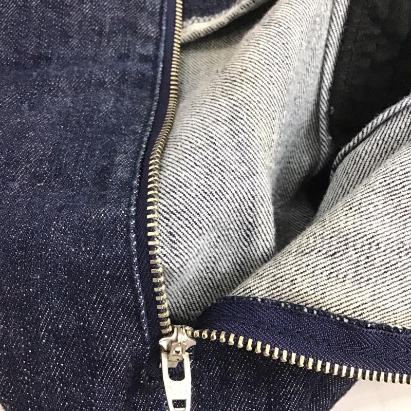 マウジー MOUSSY スカート ひざ丈スカート 0107ac12-5990 ハイウエストデニムスカート 2 無地 インディゴ / インディゴ /  レディース USED 古着 中古 10143496