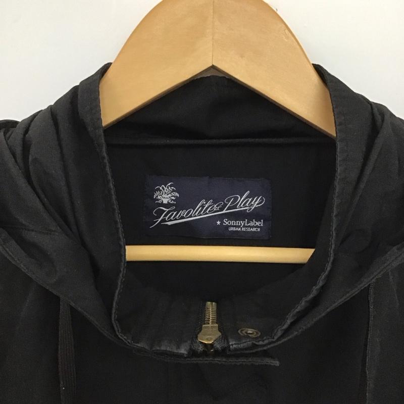 サニーレーベルアーバンリサーチ Sonny Label URBAN RESEARCH ジャケット、上着 ジャンパー、ブルゾン LA84-27K007 マウンテンパーカー 36 無地 黒 / ブラック /  レディース USED 古着 中古 10148672