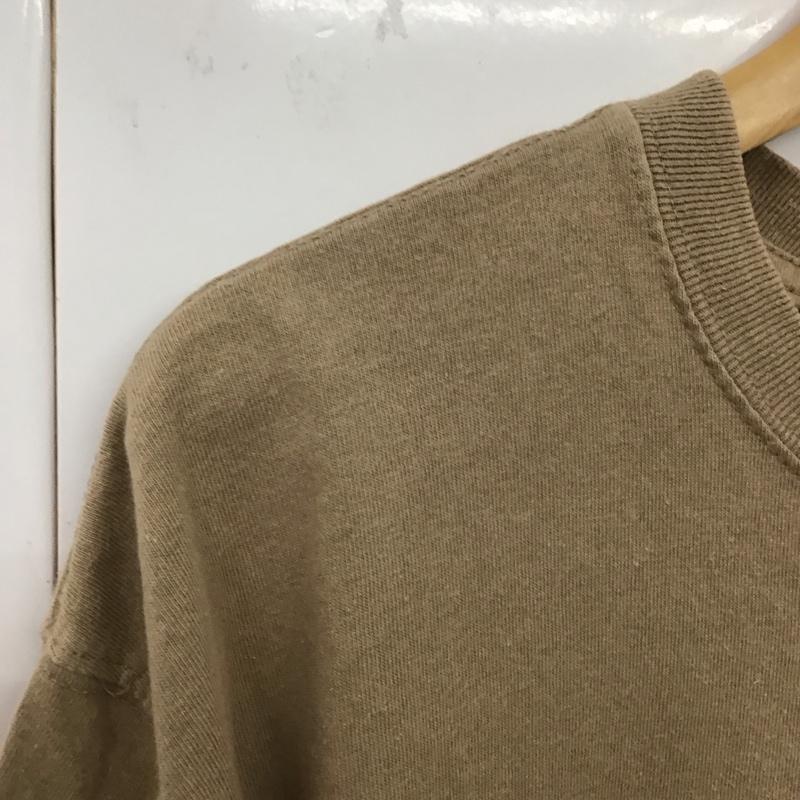 カーハート Carhartt Tシャツ 半袖 L 無地 茶 / ブラウン /  メンズ USED 古着 中古 10132032