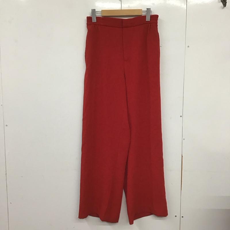 ザラ ZARA ボトムス ボトムス XL 無地 赤 / レッド /  レディース USED 古着 中古 10148747