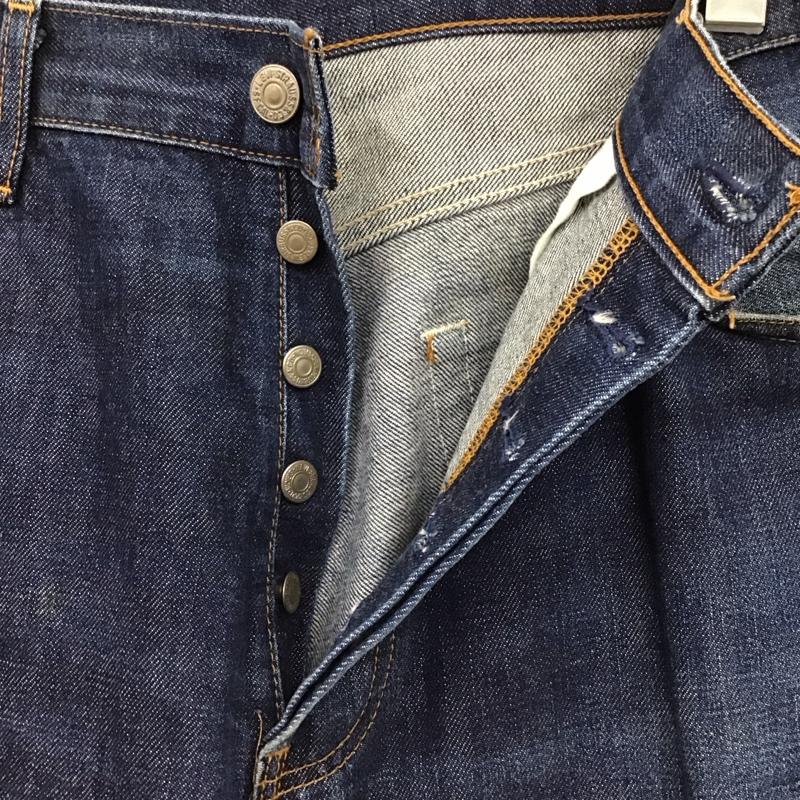 リーバイス Levi s パンツ デニム、ジーンズ 513-03 ジーパン W36 ボタンフライ 36インチ 無地 インディゴ / インディゴ /  メンズ USED 古着 中古 10123523