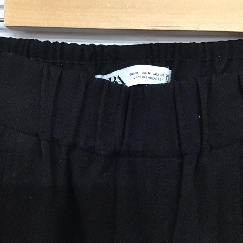 ザラ ZARA パンツ ワークパンツ、ペインターパンツ ワイドパンツ カジュアルパンツ ワークパンツ M 無地 黒 / ブラック /  メンズ USED 古着 中古 10141969