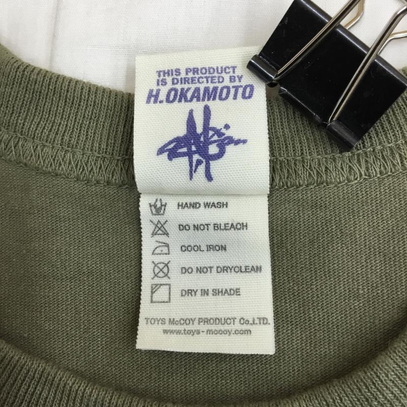 トイズマッコイ TOYS McCOY Tシャツ 半袖 PEANUTS S キャラクター カーキ / カーキ /  メンズ USED 古着 中古 10134744