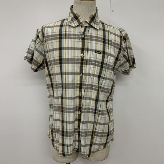 スコッチアンドソーダ SCOTCH＆SODA シャツ、ブラウス 半袖 チェックシャツ 半袖シャツ M チェック マルチカラー / マルチカラー /  メンズ USED 古着 中古 10038811