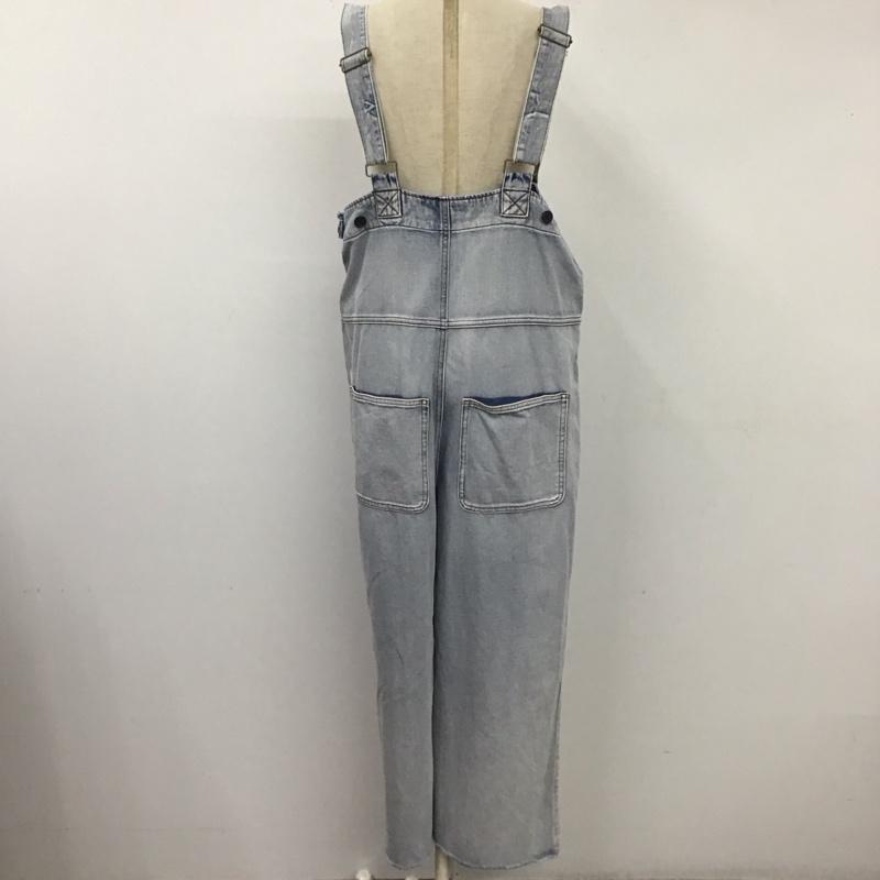 ダブルクローゼット w closet サロペット・オーバーオール サロペット、オーバーオール 333125 ハイウエストサロペット FREE 無地 水色 / ライトブルー /  レディース USED 古着 中古 10120242