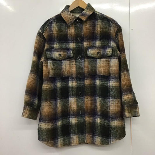 アングリッド Ungrid ジャケット、上着 ジャンパー、ブルゾン アウター ロングジャケット コート S チェック マルチカラー / マルチカラー /  レディース USED 古着 中古 10145404