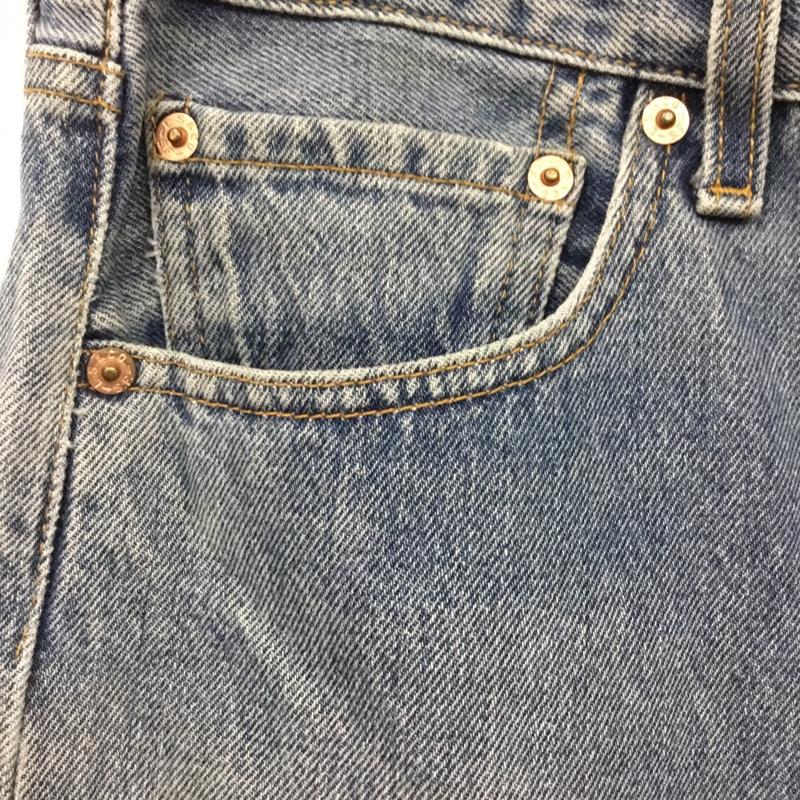 リーバイス Levi s パンツ デニム、ジーンズ 501 6182 W34 L32 USA製 34インチ 無地 青 / ブルー /  メンズ USED 古着 中古 10116130