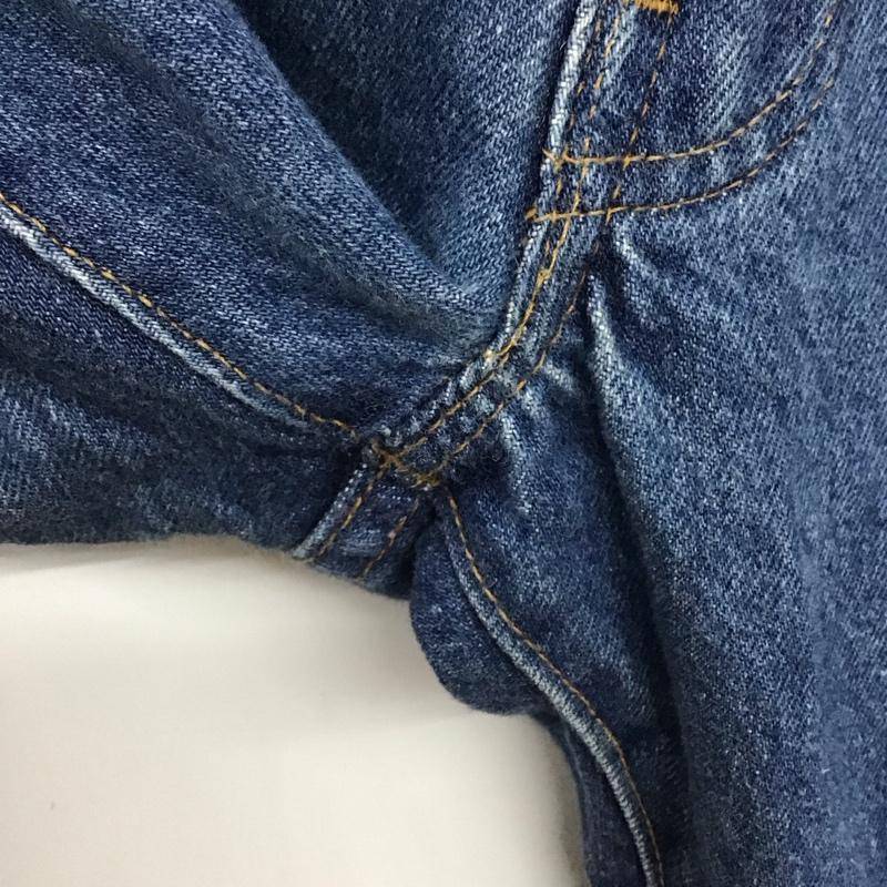 リーバイストラウスアンドコー Levi Strauss & co. パンツ デニム、ジーンズ デニムパンツ ワイドパンツ カジュアルパンツ 80s 501 赤ミミ ヴィンテージ 42 無地 インディゴ / インディゴ /  メンズ USED 古着 中古 10140980