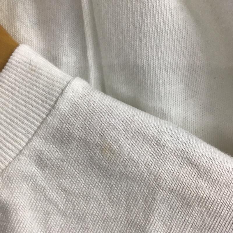 ステューシー STUSSY Tシャツ 半袖 半袖カットソー プリントTシャツ クルーネックカットソー M プリント 白 / ホワイト /  メンズ USED 古着 中古 10134057