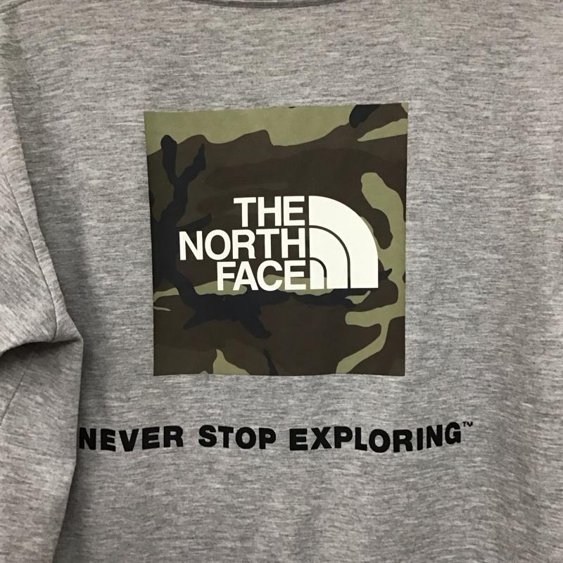 ザノースフェイス THE NORTH FACE Tシャツ 半袖 NT32158 ショートスリーブスクエアカモフラージュティー M プリント 灰 / グレー /  メンズ USED 古着 中古 10137033