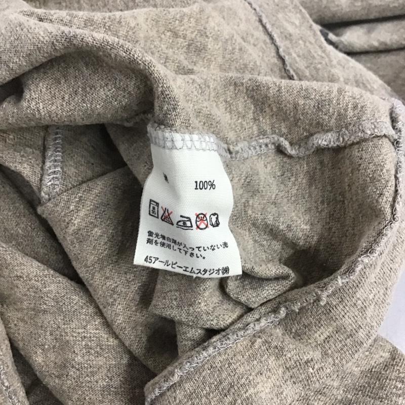 フォーティーファイブアールピーエム 45RPM Tシャツ 半袖 半袖カットソー プリントTシャツ クルーネックカットソー 3 ロゴ、文字 茶 / ブラウン /  メンズ USED 古着 中古 10140545