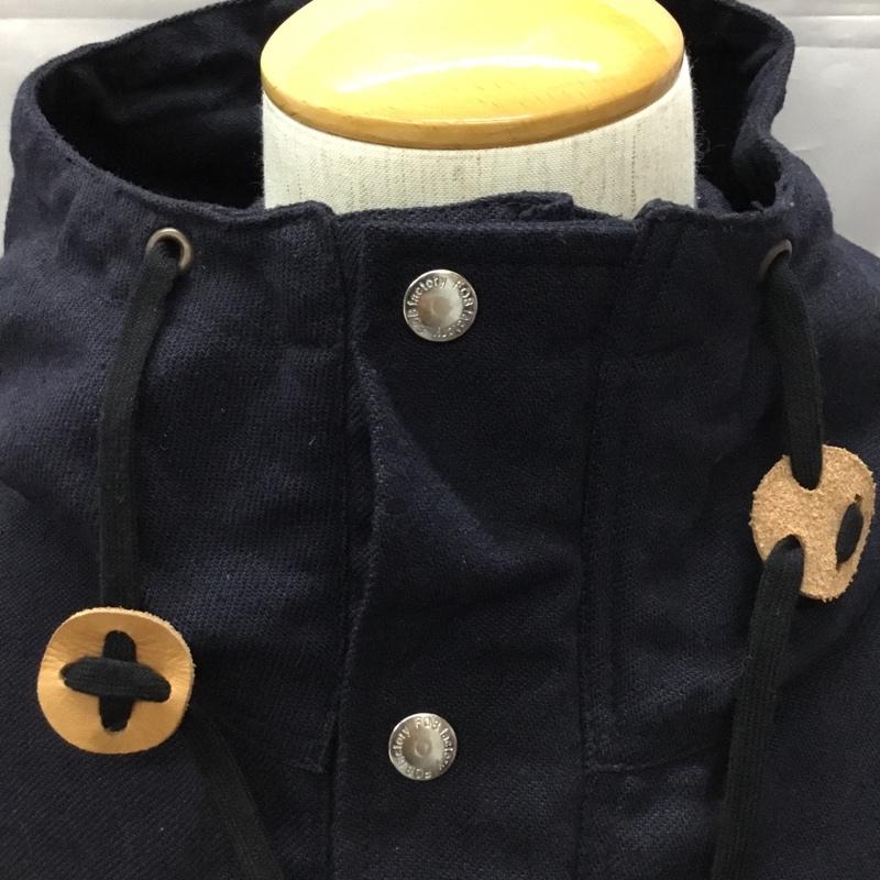 エフオービーファクトリー FOB FACTORY ジャケット、上着 ジャンパー、ブルゾン ジップアップジャケット ジャンパー ジャケット カジュアルジャケット アウター S 無地 紺 / ネイビー /  メンズ USED 古着 中古 10108449