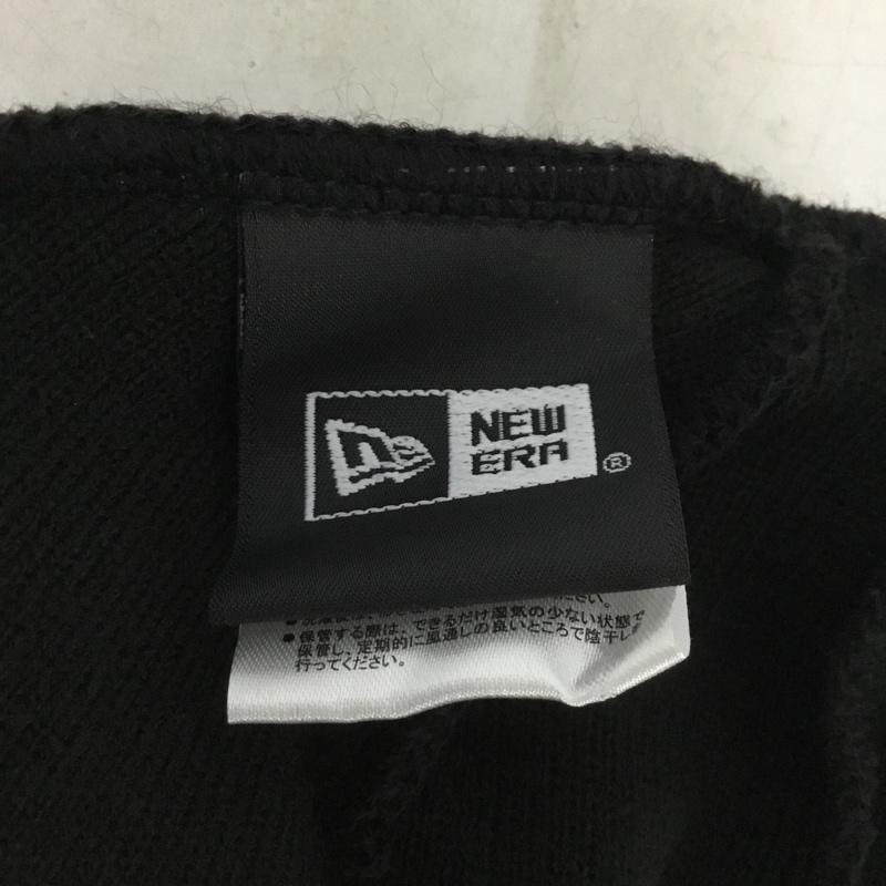 ニューエラ NEW ERA 帽子 ニット帽 MoMA BEANIE ロゴ、文字 黒 / ブラック /  メンズ USED 古着 中古 10149471
