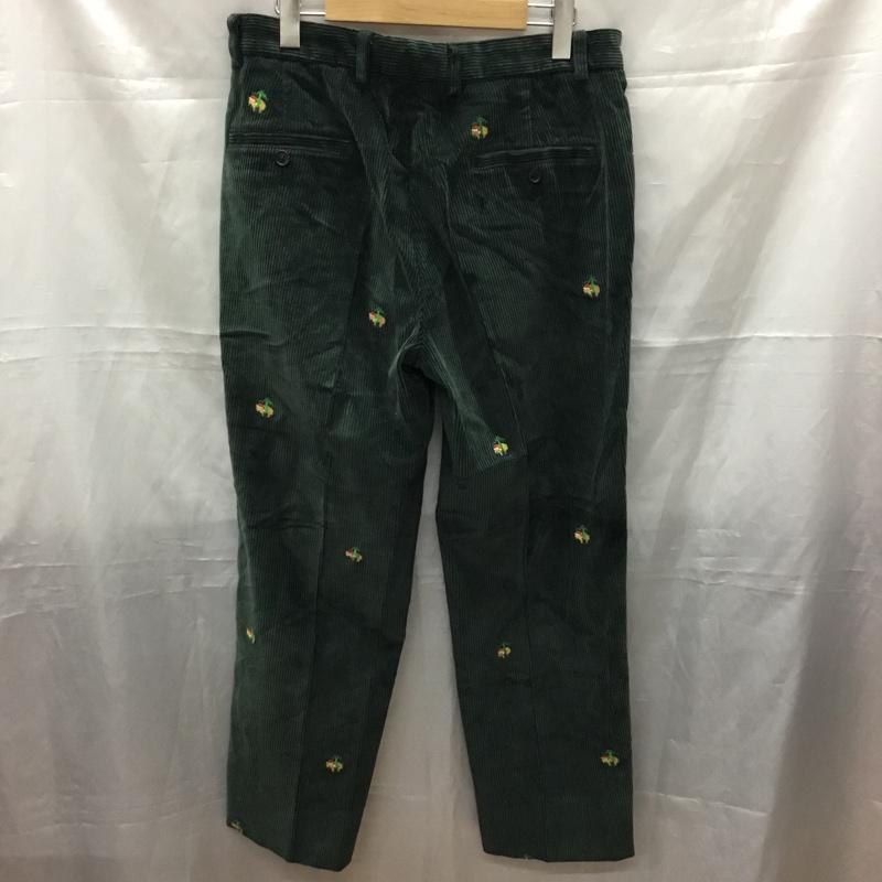 ブルックスブラザーズ BROOKS BROTHERS ボトムス ボトムス トナカイ クリスマス 32インチ 無地 緑 / グリーン /  メンズ USED 古着 中古 10111452