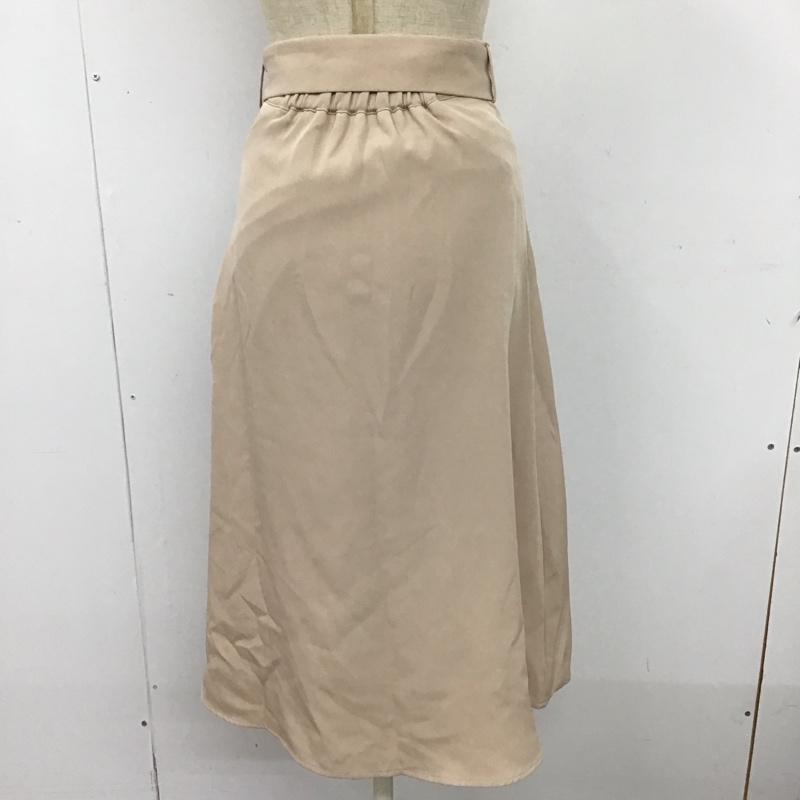 デュラス DURAS スカート ロングスカート ロングスカート フレアスカート カジュアルスカート FREE 無地 桃 / ピンク /  レディース USED 古着 中古 10117328