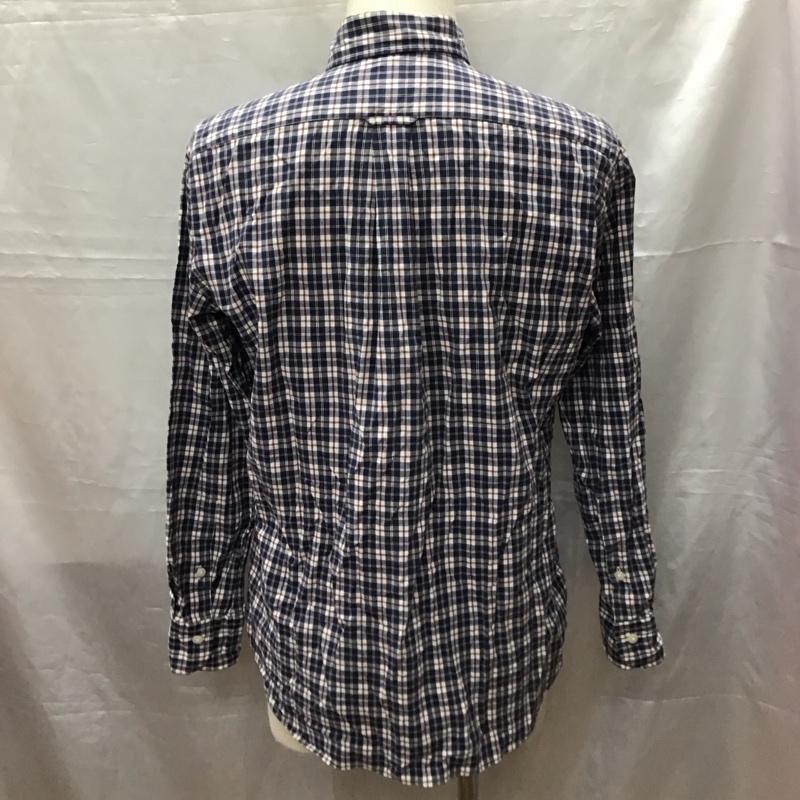 ニューヨーカー NEWYORKER カットソー 長袖 長袖シャツ カラーシャツ ポケットシャツ 長袖カットソー チェックシャツ L チェック マルチカラー / マルチカラー /  メンズ USED 古着 中古 10116277