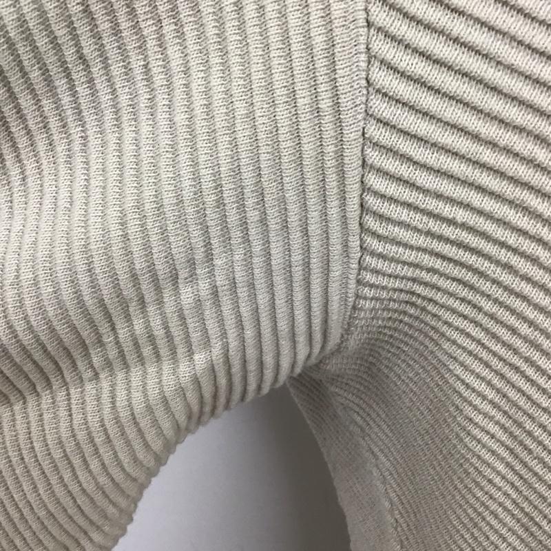 ザラ ZARA カットソー 長袖 長袖カットソー クルーネックカットソー ロングスリーブカットソー XL 無地 ベージュ / ベージュ /  メンズ USED 古着 中古 10110431