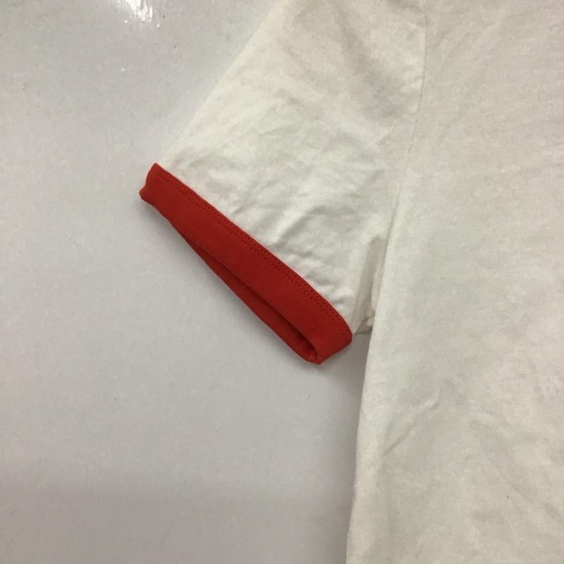 ザラ ZARA Tシャツ 半袖 半袖カットソー プリントTシャツ クルーネックカットソー M プリント 白 / ホワイト /  レディース USED 古着 中古 10149559