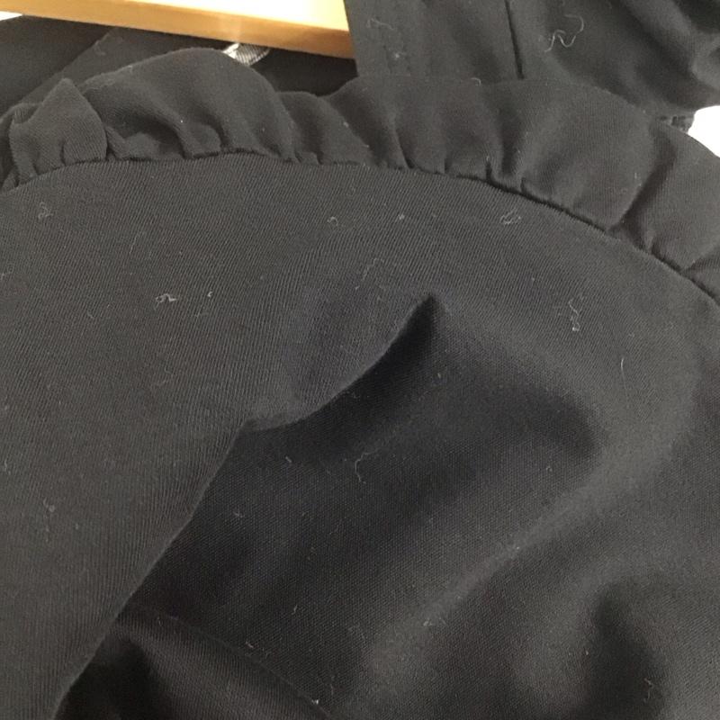 バーバリーブルーレーベル BURBERRY BLUE LABEL ワンピース ミニスカート 38 無地 黒 / ブラック /  レディース USED 古着 中古 10143755