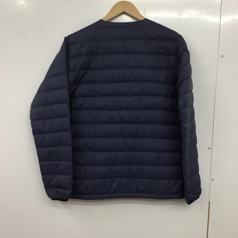 ビームス BEAMS ジャケット、上着 ジャケット、ブレザー 14f-bm052 ダウンジャケット アウター 前ボタン S 無地 紺 / ネイビー /  メンズ USED 古着 中古 10139448