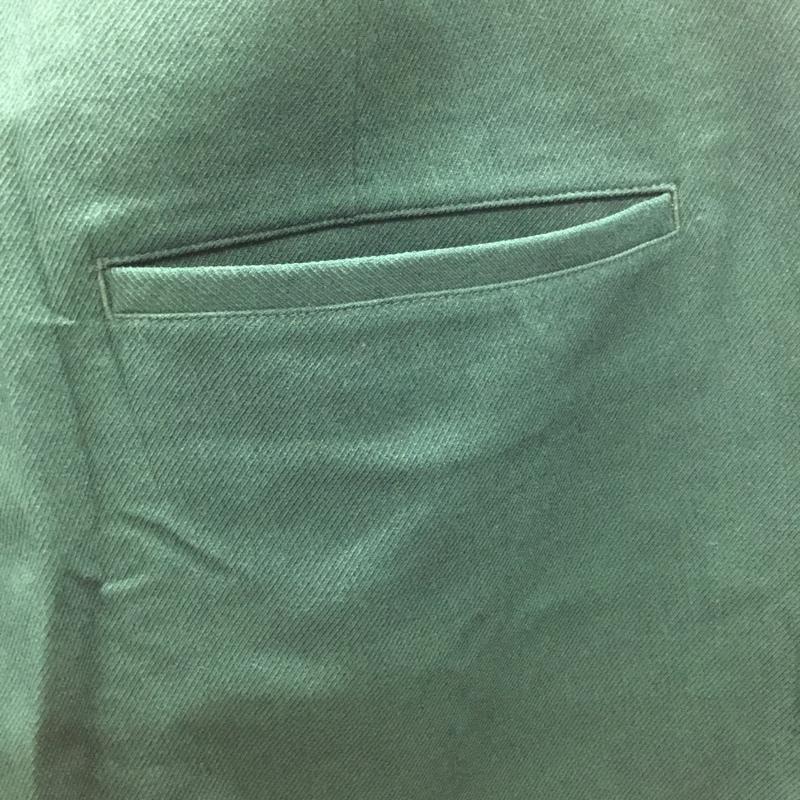 古着 USED パンツ ワークパンツ、ペインターパンツ ワイドパンツ カジュアルパンツ ワークパンツ L 無地 緑 / グリーン /  メンズ USED 古着 中古 10122249
