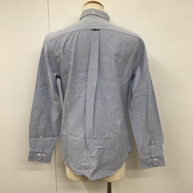 ブルックスブラザーズ BROOKS BROTHERS シャツ、ブラウス 長袖 長袖シャツ カラーシャツ ポケットシャツ 長袖カットソー M 無地 水色 / ライトブルー /  メンズ USED 古着 中古 10112778