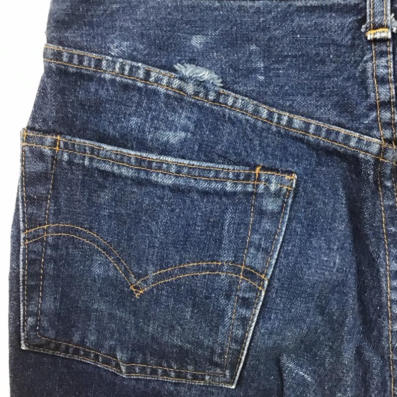 リーバイストラウスアンドコー Levi Strauss & co. パンツ デニム、ジーンズ デニムパンツ ワイドパンツ カジュアルパンツ 502 日本製 j22 32インチ 無地 インディゴ / インディゴ /  メンズ USED 古着 中古 10148539