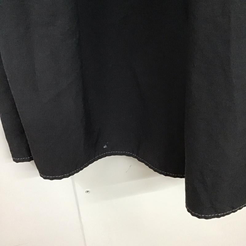 ニコアンド niko and... スカート ロングスカート FREE 無地 黒 / ブラック /  レディース USED 古着 中古 10129530