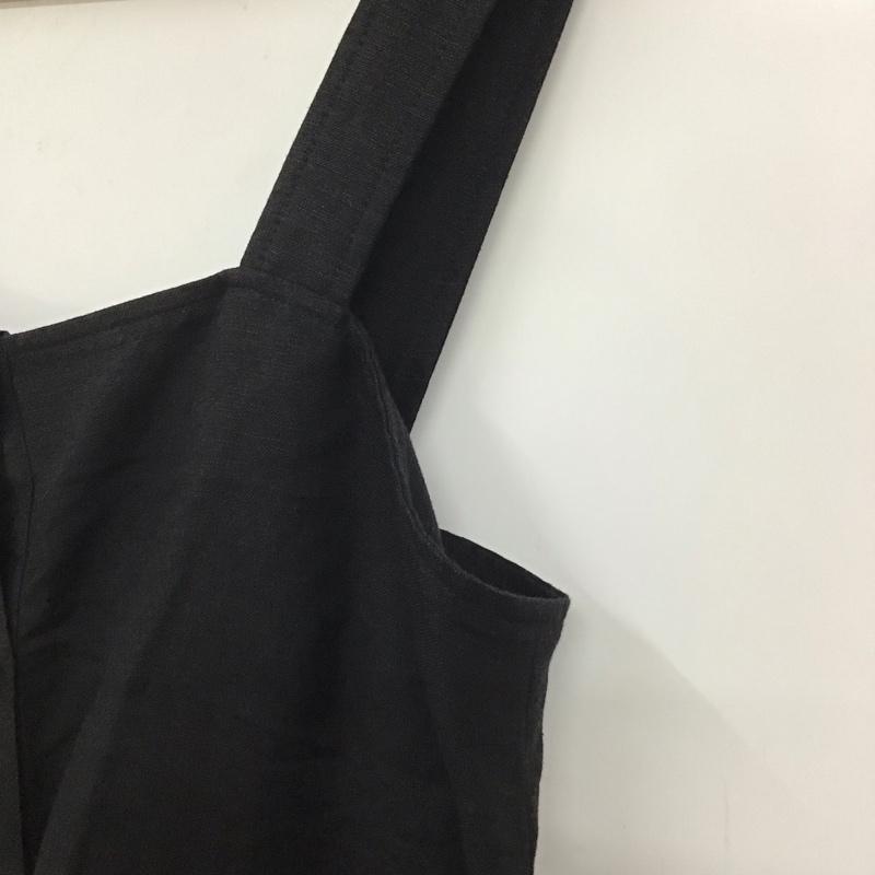 マウジー MOUSSY サロペット・オーバーオール サロペット、オーバーオール 010csh30-2280 buttonupallinone オールインワン 1 無地 黒 / ブラック /  レディース USED 古着 中古 10135177