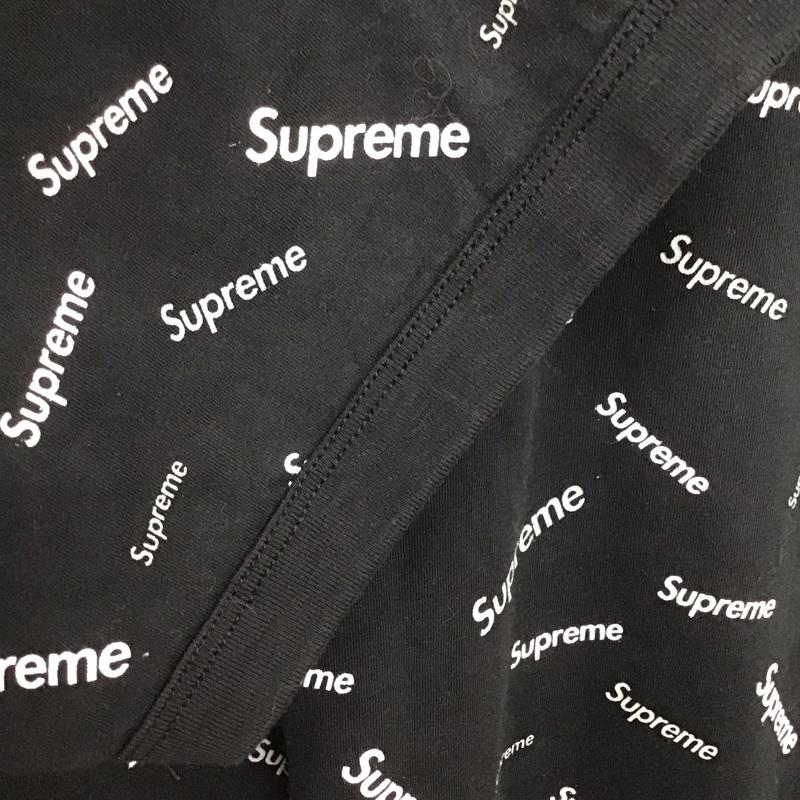 シュプリーム Supreme Tシャツ 半袖 18fw リンガーTシャツ プリントTシャツ クルーネック XL プリント 黒 / ブラック /  メンズ USED 古着 中古 10130282