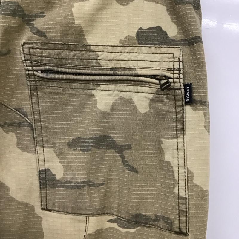 ステューシー STUSSY パンツ ワークパンツ、ペインターパンツ ミリタリーパンツ ワイドパンツ カジュアルパンツ ストレートパンツ 31インチ カモフラージュ柄・迷彩 マルチカラー / マルチカラー /  メンズ USED 古着 中古 10117117
