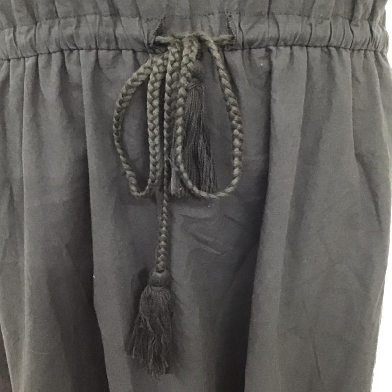 ジュノア JUNOAH ワンピース ロングスカート ノースリーブ ドロスト M 無地 黒 / ブラック /  レディース USED 古着 中古 10115489