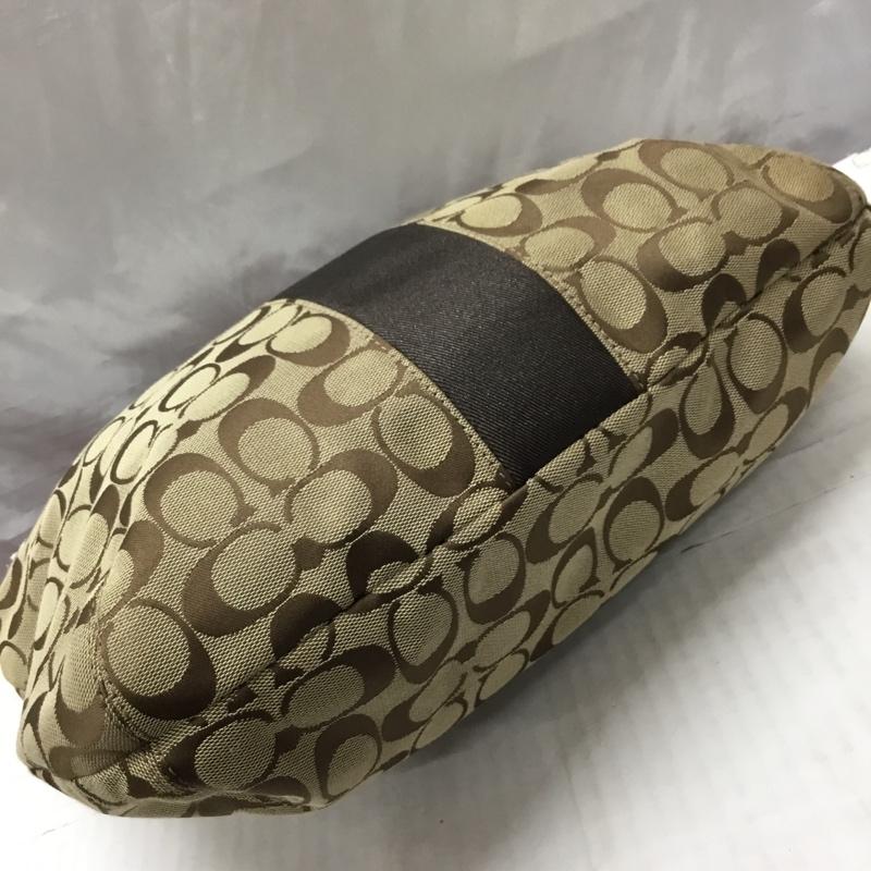 コーチ COACH トートバッグ トートバッグ F29941 シグネチャー 総柄 ベージュ / ベージュ / X ダークブラウン / ダークブラウン /  レディース USED 古着 中古 10120737