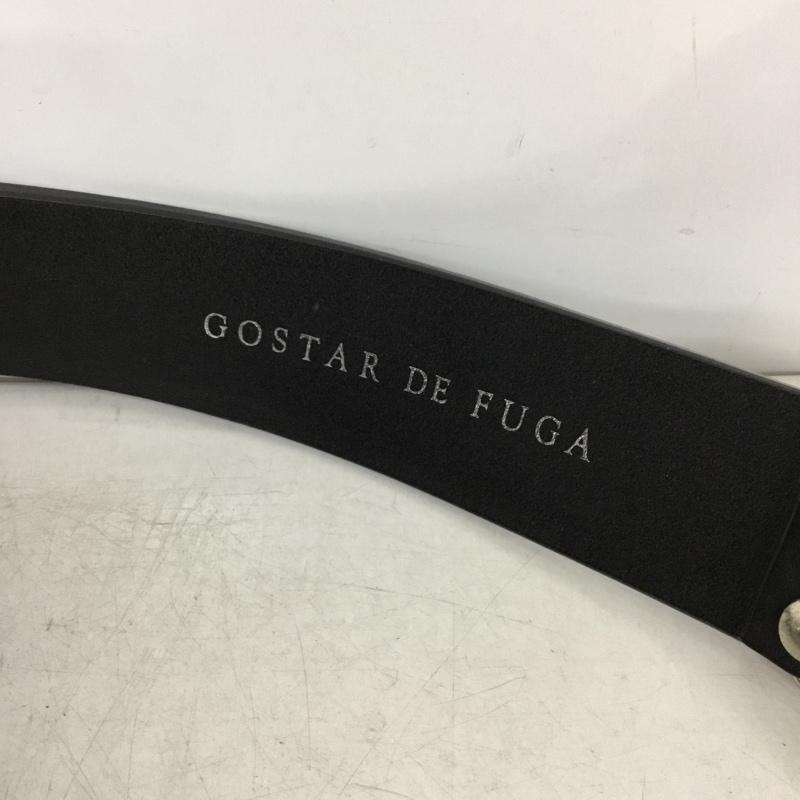 ゴスタール ジ フーガ GOSTAR DE FUGA ベルト・バックル ベルト 無地 黒 / ブラック /  メンズ USED 古着 中古 10149255