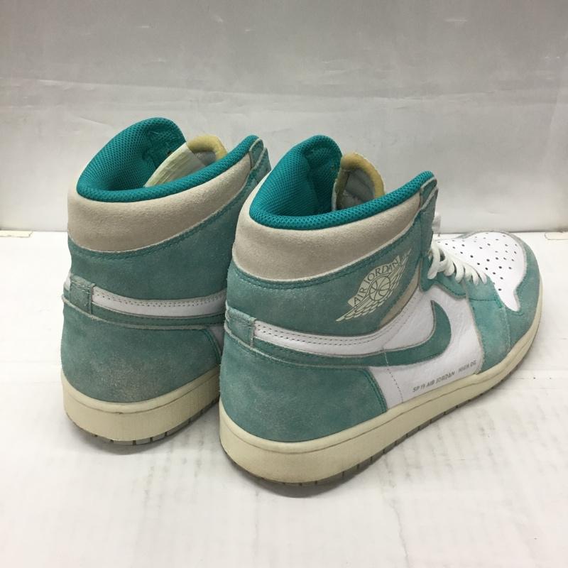 ナイキ NIKE スニーカー スニーカー 555088-311 AIR JORDAN 1 RETRO HIGH OG 28.5cm 箱有 28.5cm ロゴ、文字 白 / ホワイト / X 水色 / ライトブルー /  メンズ USED 古着 中古 10109201