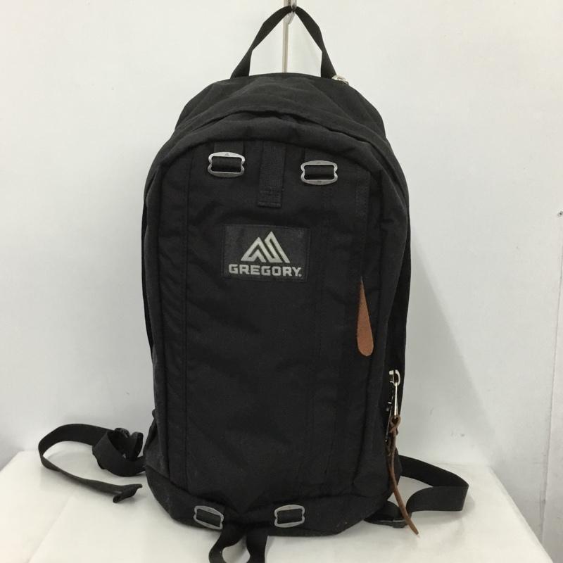 グレゴリー GREGORY リュックサック、デイパック リュックサック、デイバッグ 65183 バックパック ロゴ、文字 黒 / ブラック /  メンズ USED 古着 中古 10144959