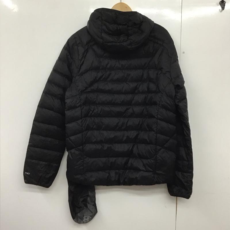 アールエルエックスラルフローレン RLXRALPHLAUREN ジャケット、上着 ジャケット、ブレザー ジップアップジャケット ダウンジャケット アウター ロゴ、文字 黒 / ブラック /  メンズ USED 古着 中古 10143854