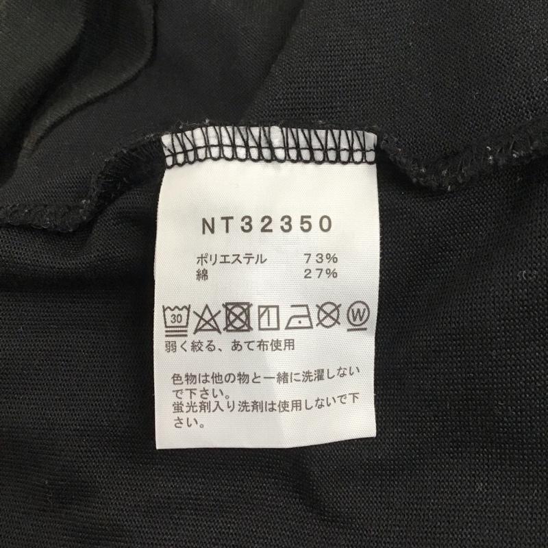 ザノースフェイス THE NORTH FACE Tシャツ 半袖 nt32350 ショートスリーブバックスクエアーロゴティー 半袖カットソー プリントTシャツ XL ロゴ、文字 黒 / ブラック /  メンズ USED 古着 中古 10109773