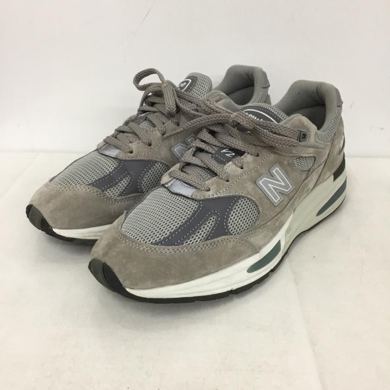 ニューバランス New Balance スニーカー スニーカー U991 GL2 USA9 US：9 ロゴ、文字 灰 / グレー /  メンズ USED 古着 中古 10139974