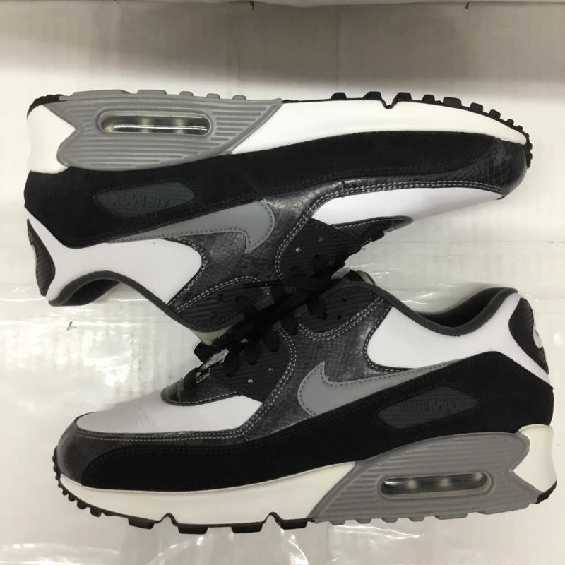 ナイキ NIKE スニーカー スニーカー CD0916-100 AIR MAX 90 QS 28cm 28.0cm ロゴ、文字 白 / ホワイト / X 黒 / ブラック / X 灰 / グレー /  メンズ USED 古着 中古 10106308