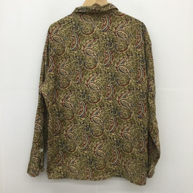 サウスツーウェストエイト South2 West8 シャツ、ブラウス 長袖 GL827 Smokey Shirt - Printed Flannel  Paisley M 総柄 茶 / ブラウン /  メンズ USED 古着 中古 10129008