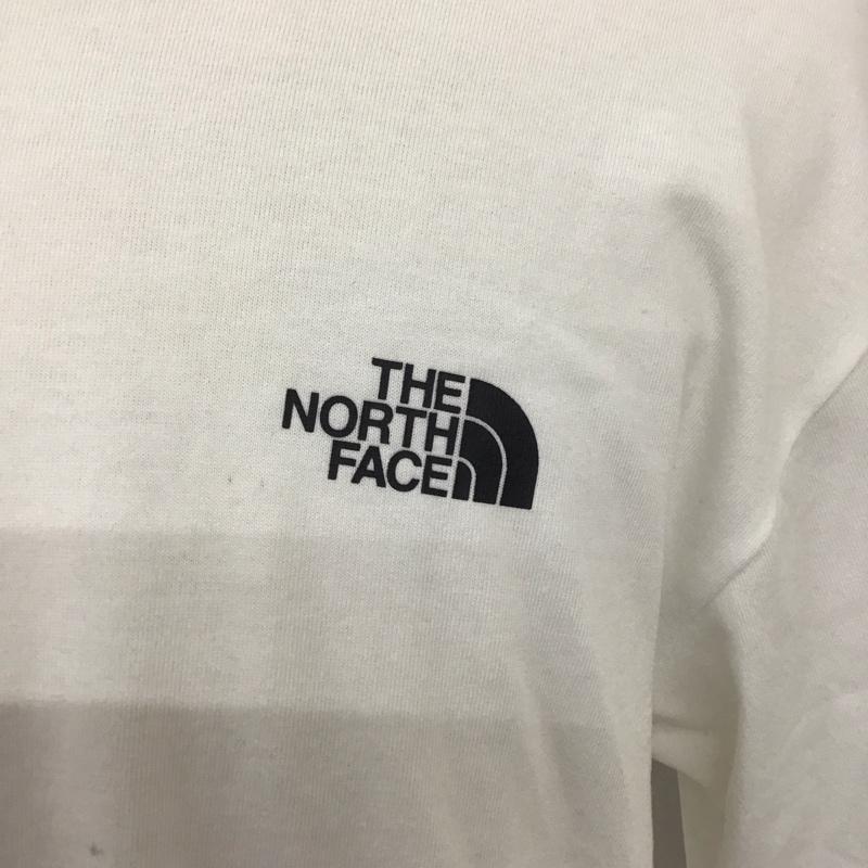ザノースフェイス THE NORTH FACE Tシャツ 半袖 nt32439 XL プリント X ロゴ、文字 白 / ホワイト /  メンズ USED 古着 中古 10119735
