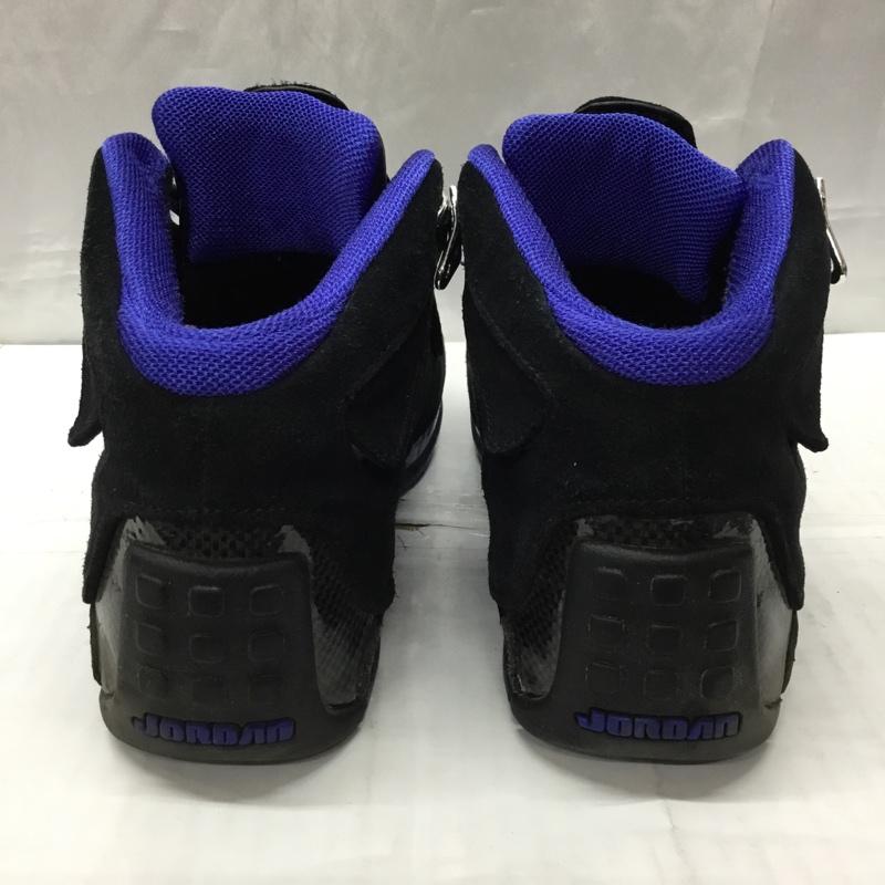 ナイキ NIKE スニーカー スニーカー AA2494-007 AIR JORDAN 18 RETRO 27cm 27.0cm ワンポイント 黒 / ブラック / X 青 / ブルー /  メンズ USED 古着 中古 10110491