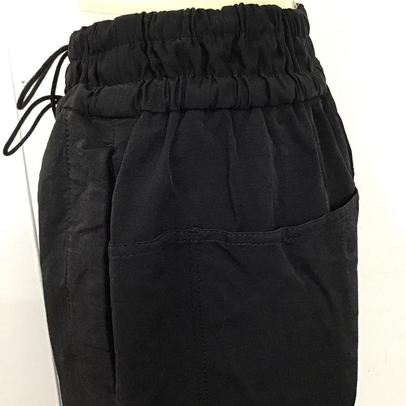 スライ SLY ボトムス ボトムス 030GSY31-2600 PATCH CARGO PT カーゴパンツ 1 無地 黒 / ブラック /  レディース USED 古着 中古 10120596