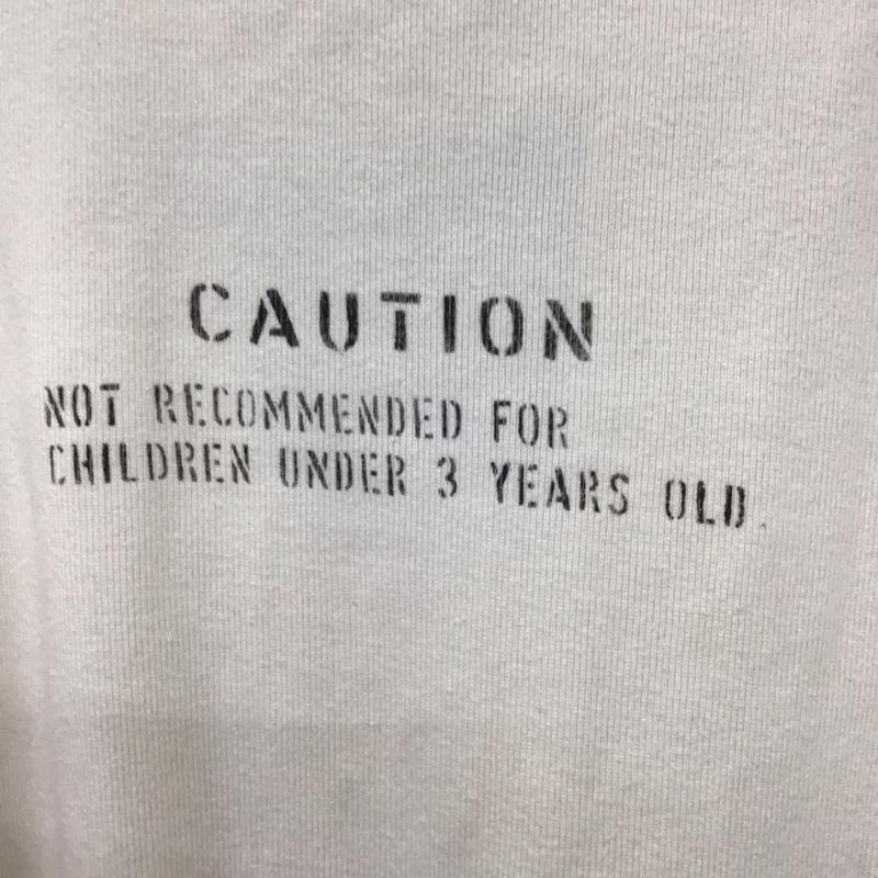 ウィアード WEIRDO カットソー 長袖 長袖カットソー 無地カットソー ヘンリーネック XL ロゴ、文字 アイボリー / アイボリー /  メンズ USED 古着 中古 10130488