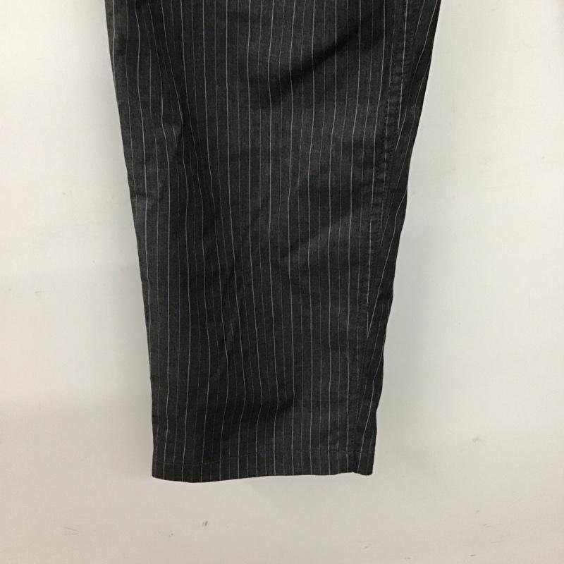 グラミチ GRAMICCI パンツ スラックス gmp-19s856 19SSビームス別注 イージースラックスパンツ M ストライプ 灰 / グレー /  メンズ USED 古着 中古 10147006